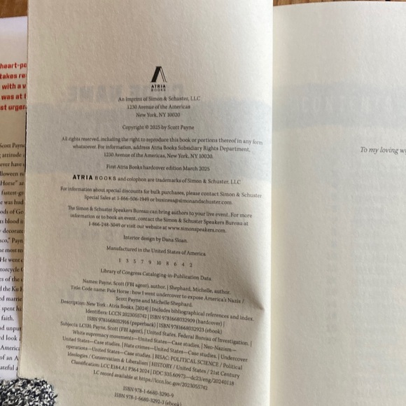 Code Name: Pale Horse Book hardback with jacket - Picture 6 of 6